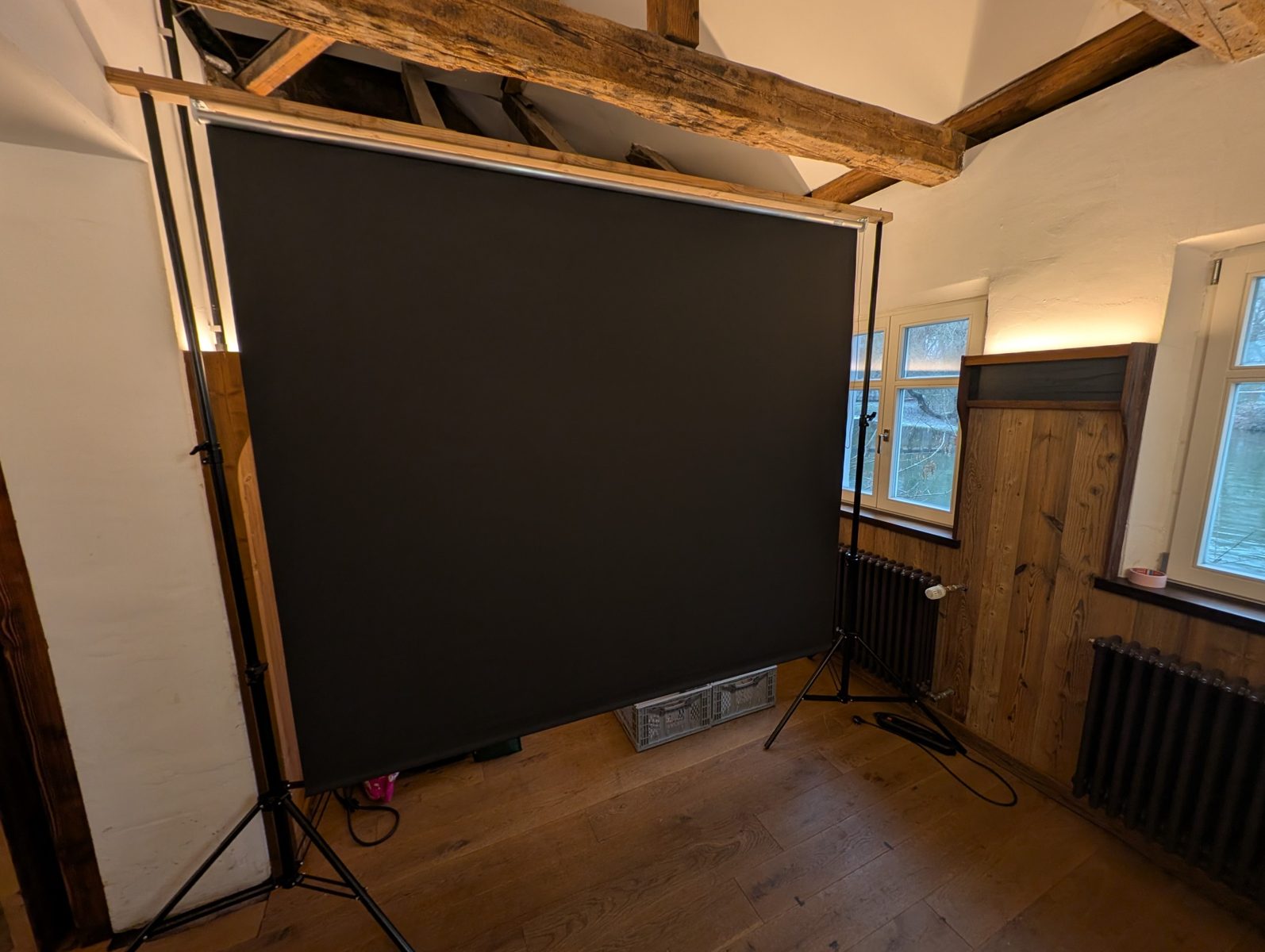 Hintergrundsystem & Aufbau