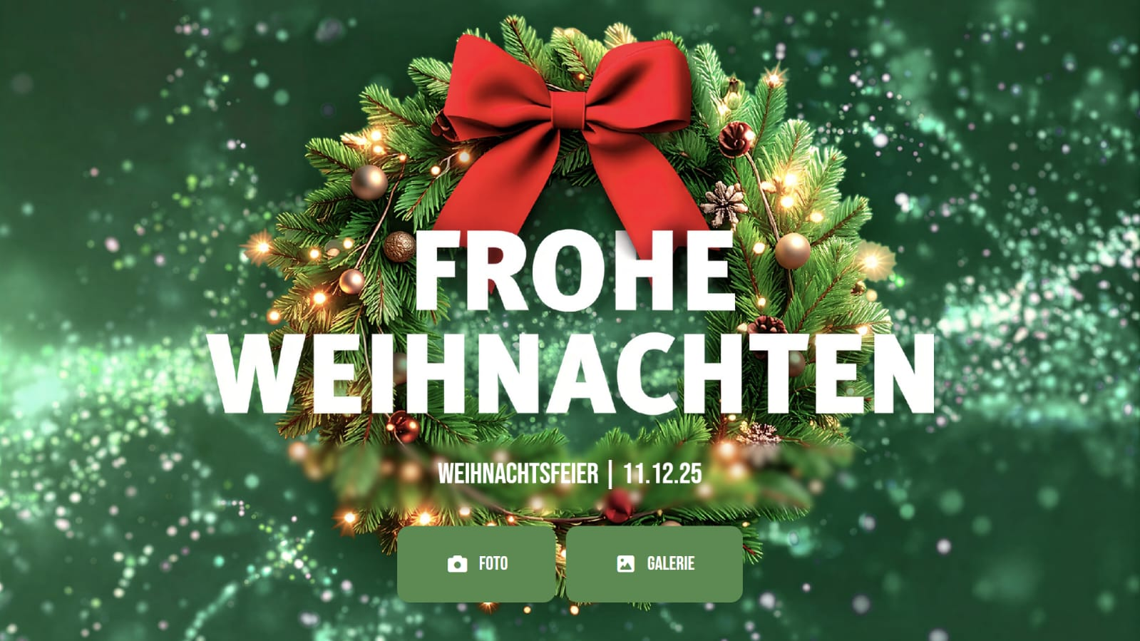 Weihnachtsfeier Design