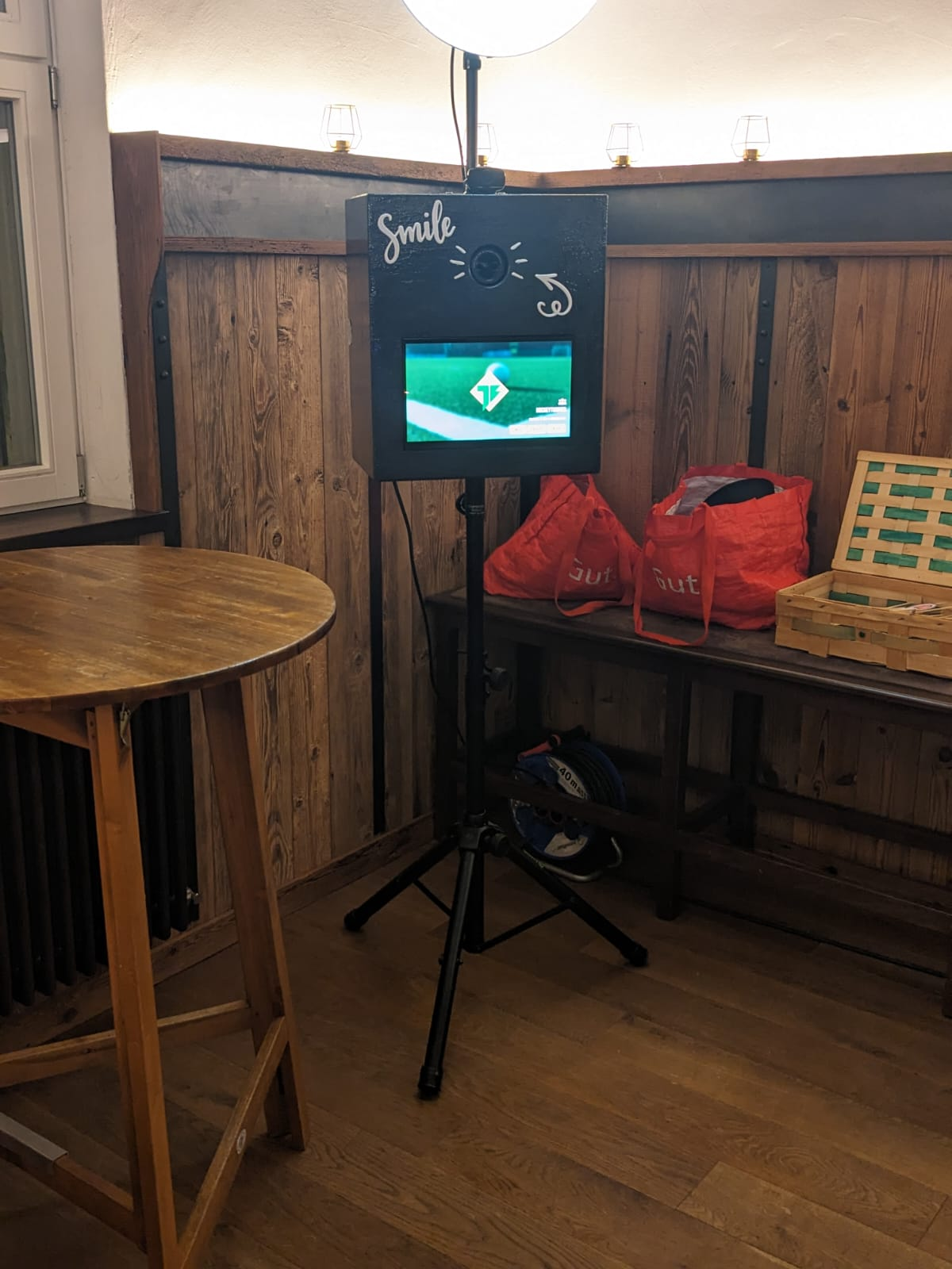 Fotobox im Einsatz